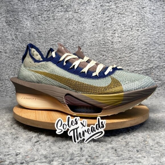 Nike Air Zoom Alphafly NEXT% 3 PRM Size 12 Men Desert Moss HV4318-320 - Picture 2 of 7